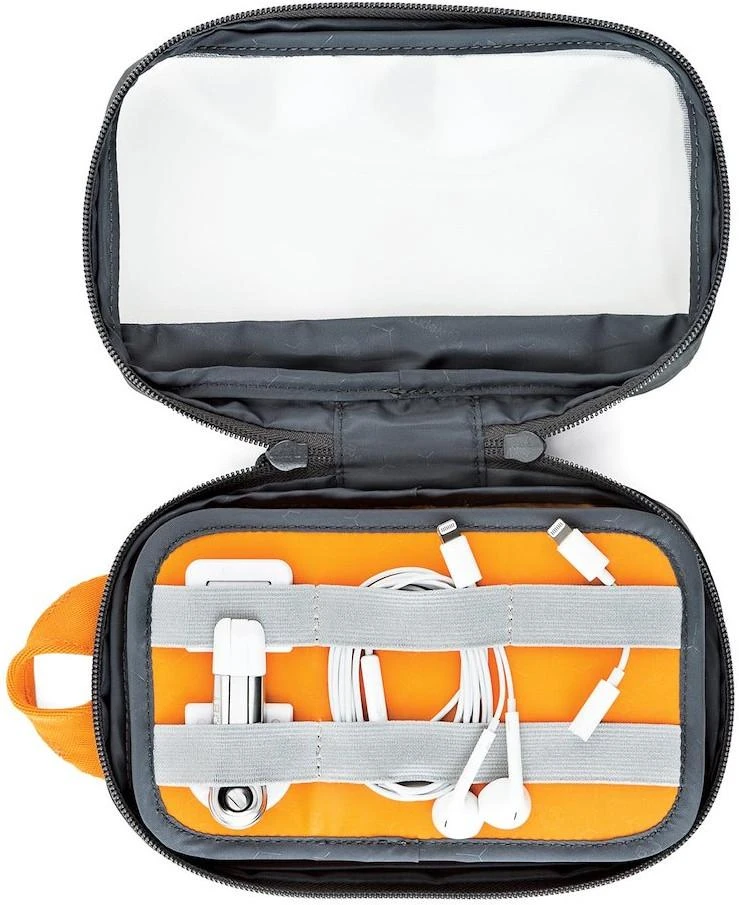 Dėklas Lowepro Gearup Pouch Mini Dark Pilkas