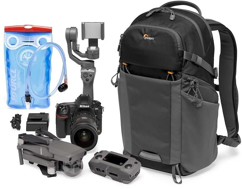 LOWEPRO PHOTO ACTIVE BP 200 AW - Juodas/DARK Pilkas