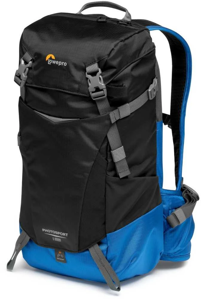 Lowepro kuprinė PhotoSport BP 15L AW III, juoda/mėlyna