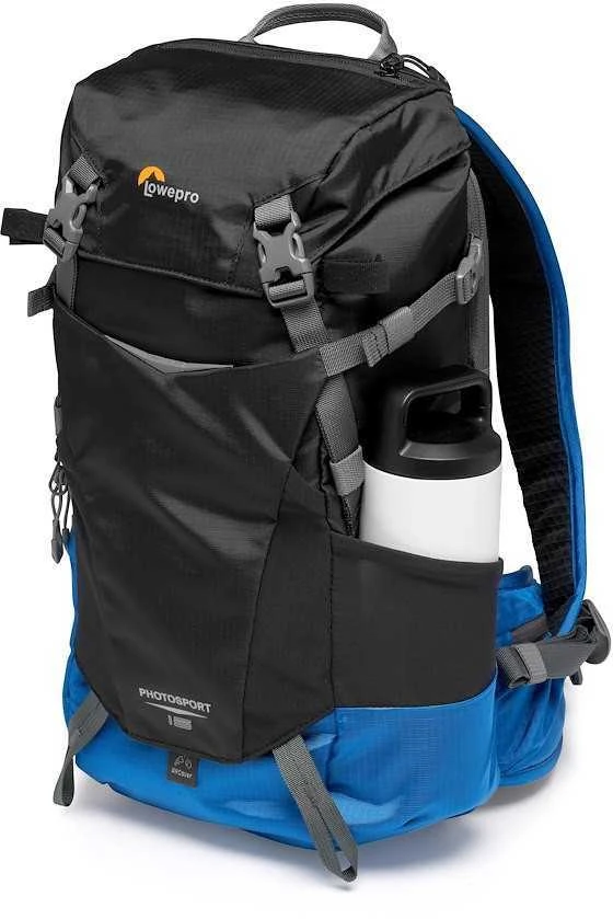 Lowepro kuprinė PhotoSport BP 15L AW III, juoda/mėlyna