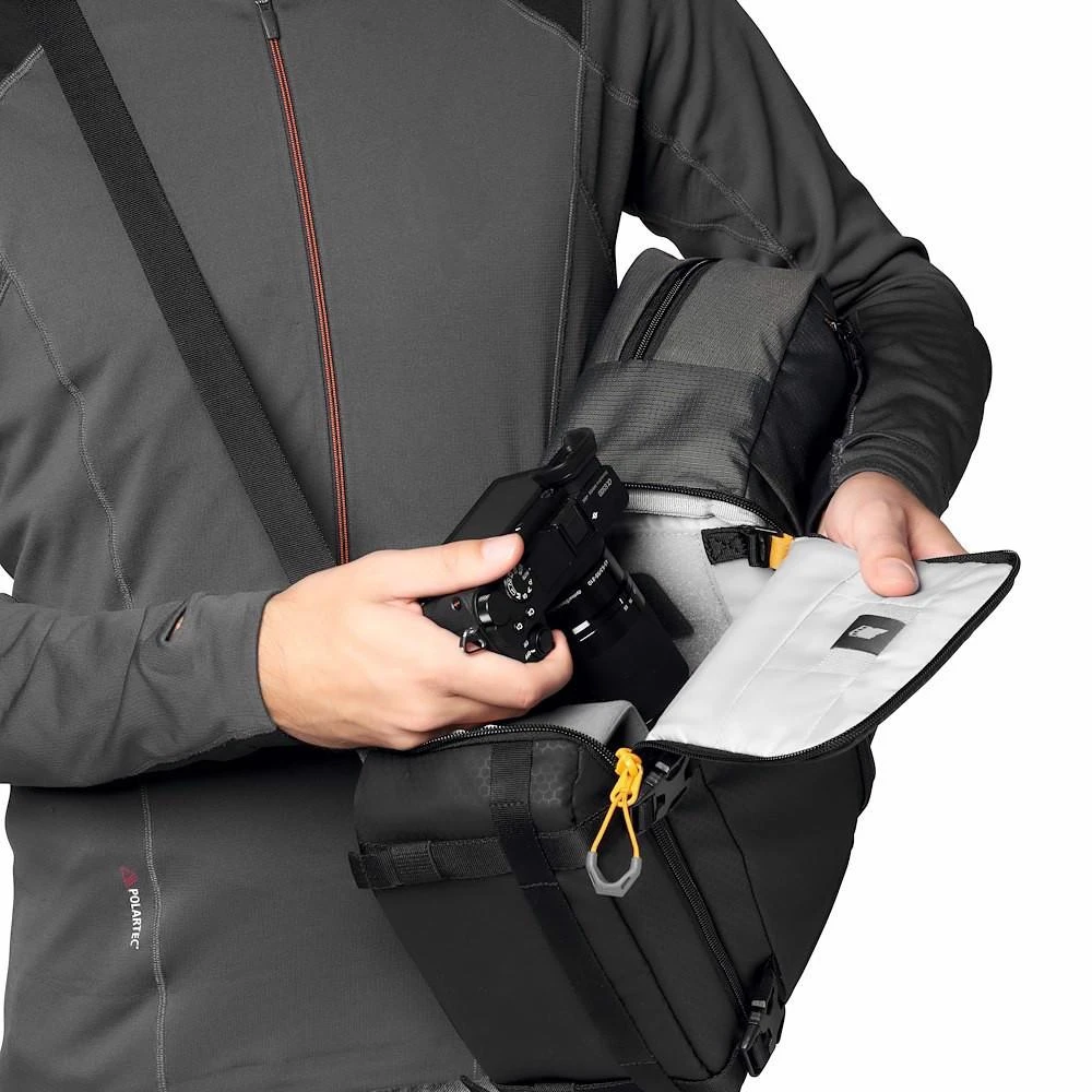 Lowepro kuprinė Slingshot SL 250 AW III, pilka