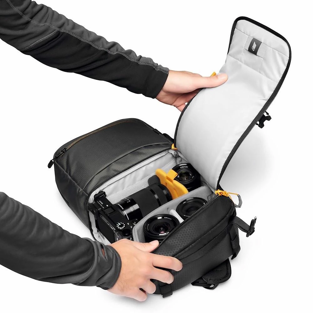 Lowepro kuprinė Slingshot SL 250 AW III, pilka