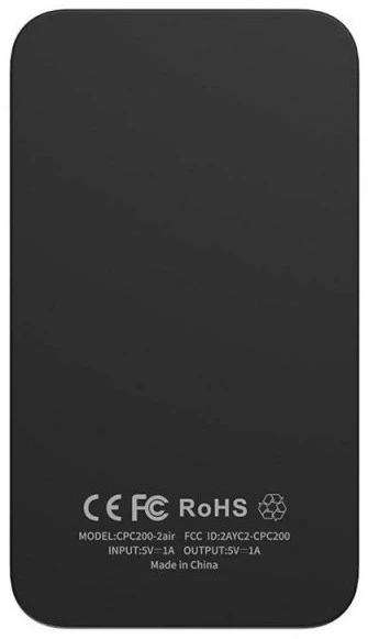 Belaidis adapteris Carlinkit 5.0 2AIR Wireless Adapter Apple CarPlay / Android Auto, Juodas