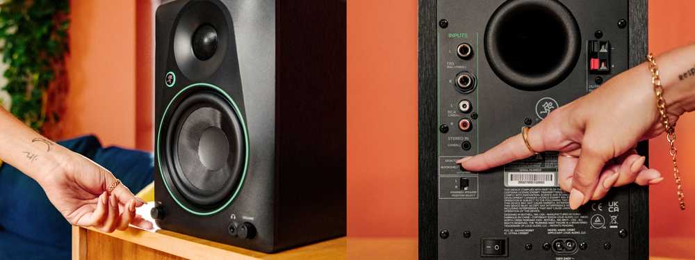 Kompiuterio kolonėlės Mackie CR3.5BT - Active Studio monitoriai su Bluetooth