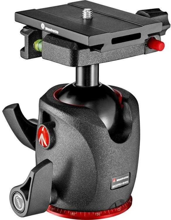 Manfrotto XPRO rutulinė galvutė su viršutiniu užraktu MHXPRO-BHQ6