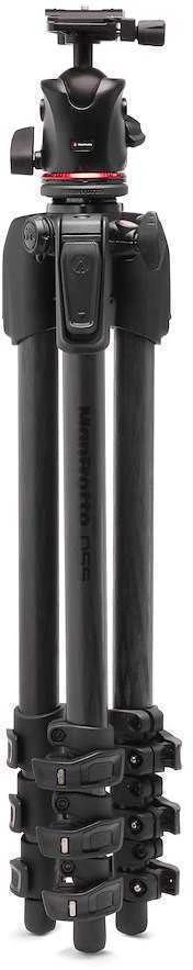 Manfrotto 055XPRO4 Carbon Juodas su głowicą MHXPRO AS