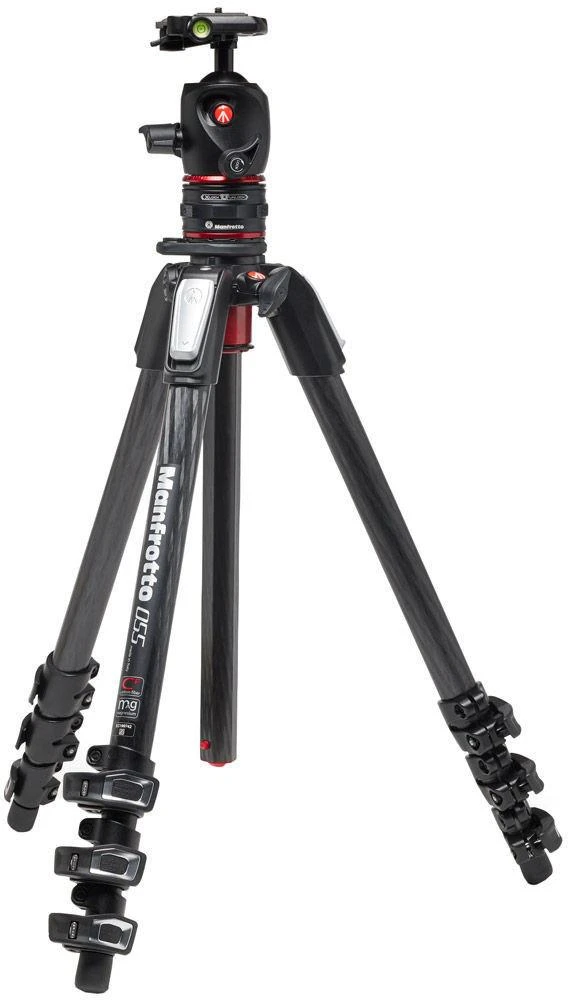 Manfrotto trikojo rinkinys MK055CXPRO4BHQR CF rinkinys 4sek QR
