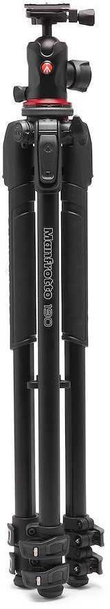 Manfrotto 190X Alu Juodas su głowicą 496 AS