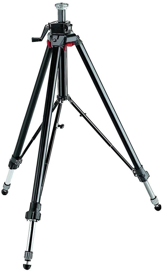 Tripod - Manfrotto TRIAUT profesionalus reguliuojamo aukščio juodas