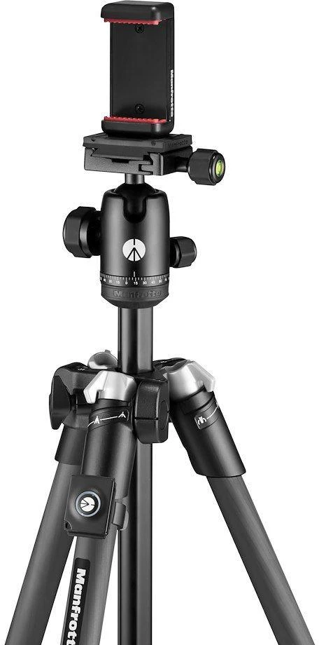 Manfrotto trikojis Element MII Mobile Bluetooth Carbon MKELMII4CMB-BH, juodas
