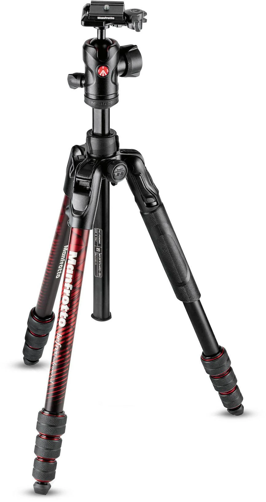 Manfrotto trikojo rinkinys Befree Advanced MKBFRTA4RD-BH, raudonas