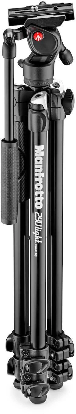 Manfrotto 290 šviesos rinkinys su skysta vaizdo galvute