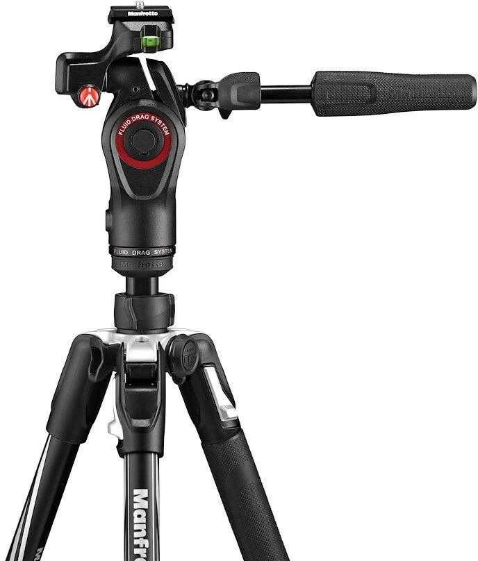 „Manfrotto Befree 3W“ tiesioginio įjungimo svirtis