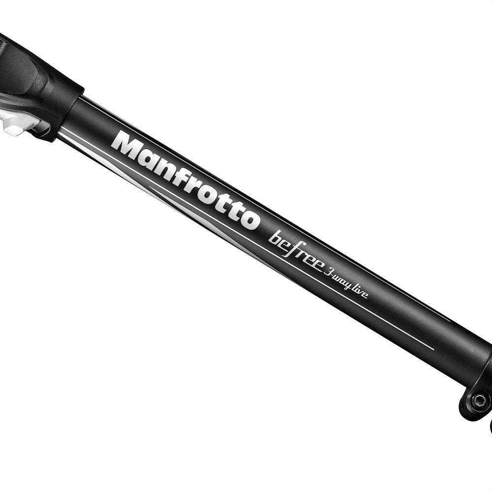 „Manfrotto Befree 3W“ tiesioginio įjungimo svirtis