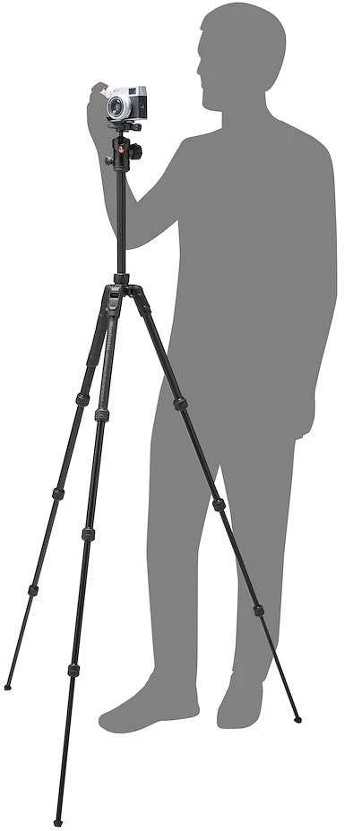 Manfrotto trikojo rinkinys MKBFRTA4FB-BH Befree Advanced AS Twist Alu