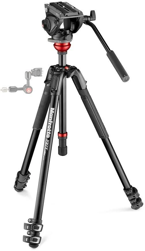 Manfrotto trikojo rinkinys MVK500190XV Alu Video Kit