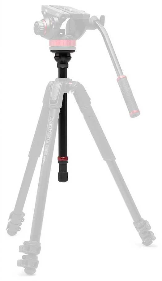 Manfrotto 055 Video Alu Juodas su głowicą 502AH