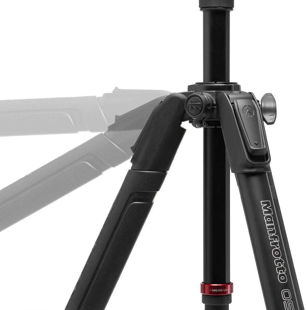 Manfrotto 055 Video Alu Juodas su głowicą 502AH