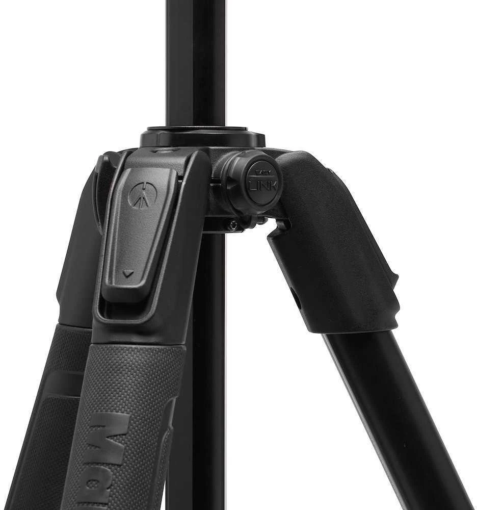 Manfrotto 055 Video Alu Juodas su głowicą 502AH