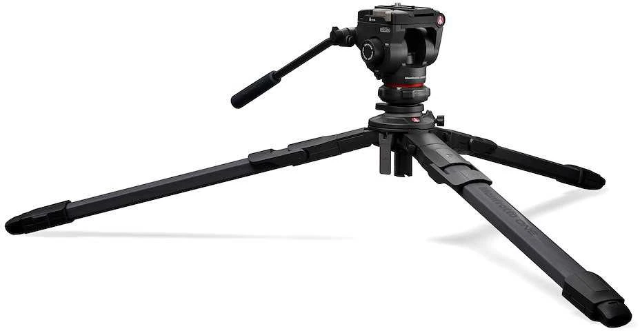 „Manfrotto ONE“ anglies pluošto trikojis su 500X galvute