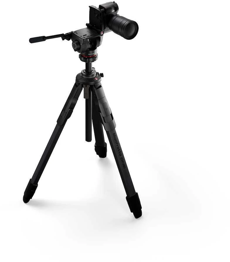 „Manfrotto ONE“ anglies pluošto trikojis su 500X galvute