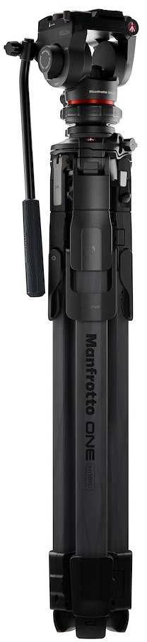 „Manfrotto ONE“ anglies pluošto trikojis su 500X galvute
