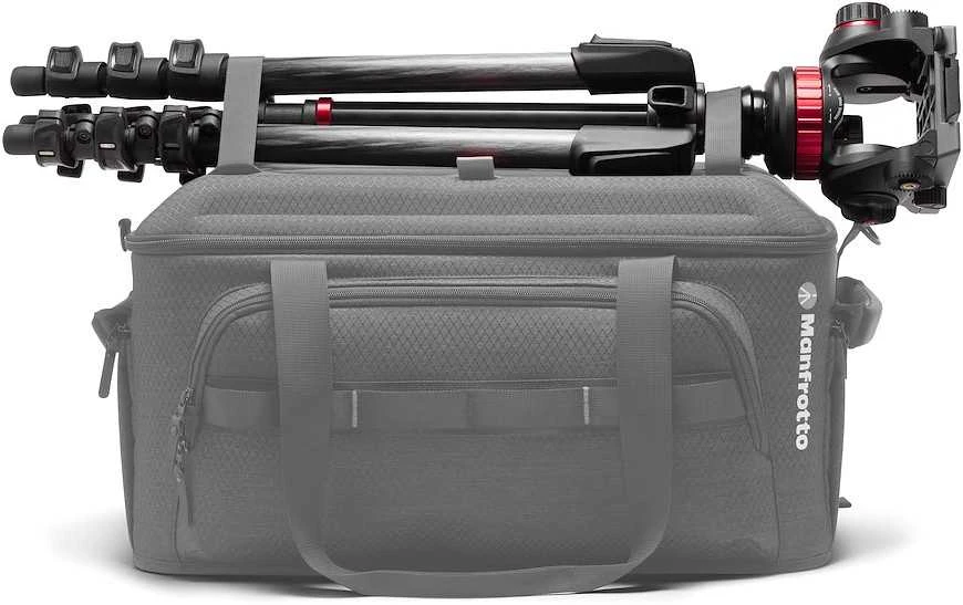 Manfrotto 055 Video Carbon Juodas su głowicą 502AH