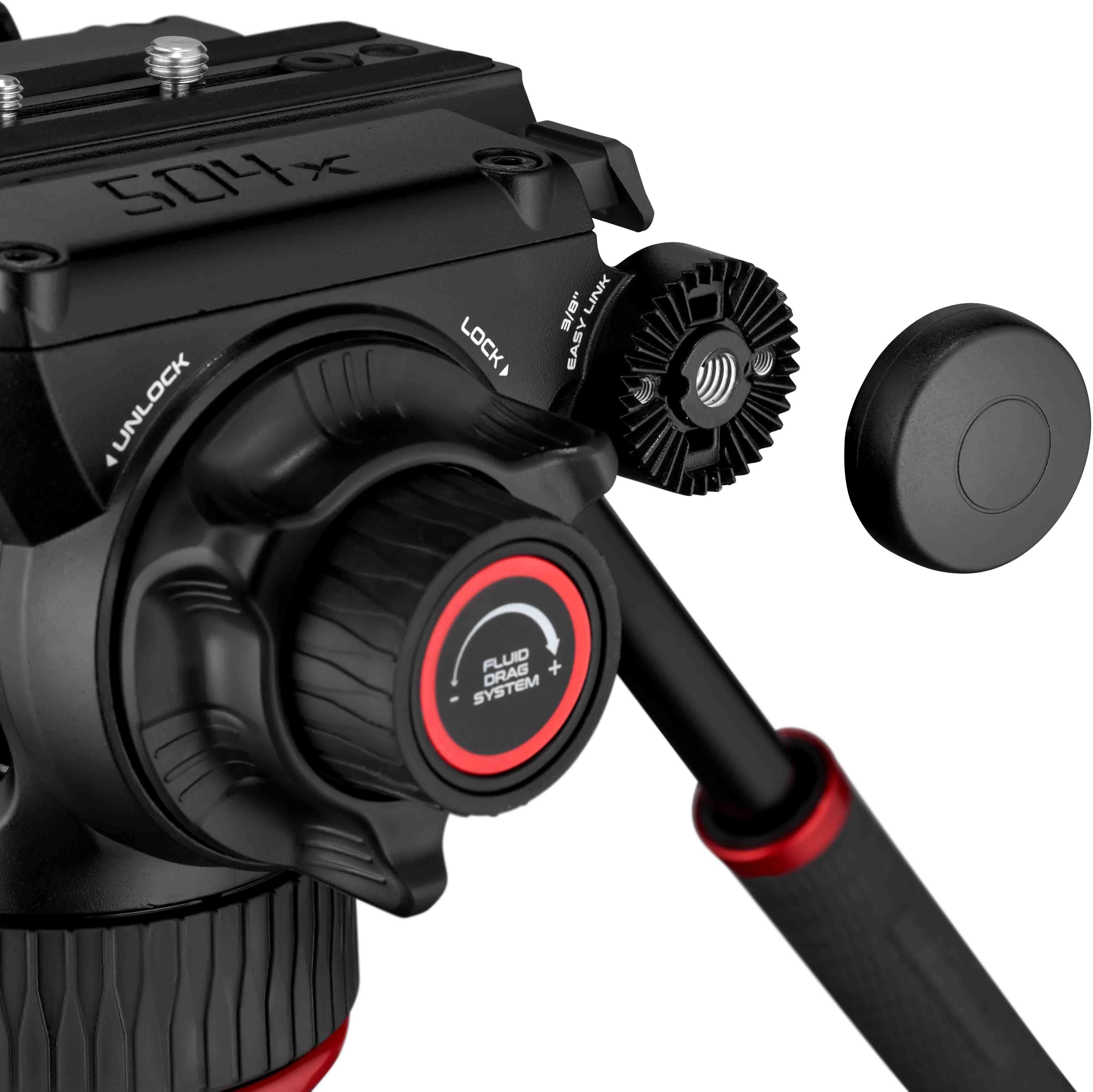 Vaizdo Galvutė - Manfrotto 504X Su Plokščiu Pagrindu