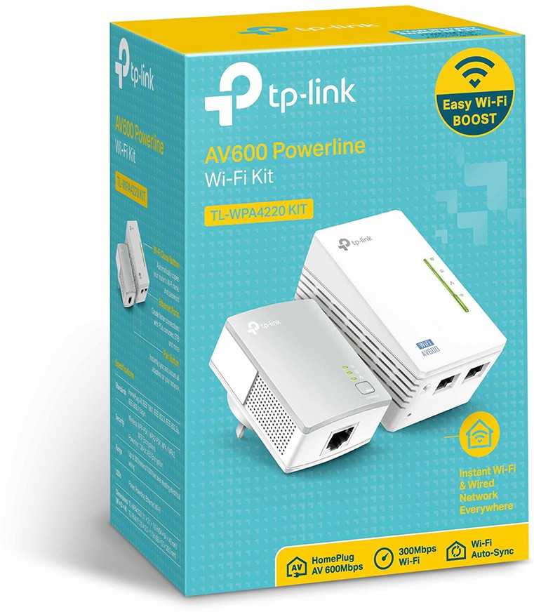 Maršrutizatorius TP-Link WiFi extender Powerline Kit TL-WPA4220