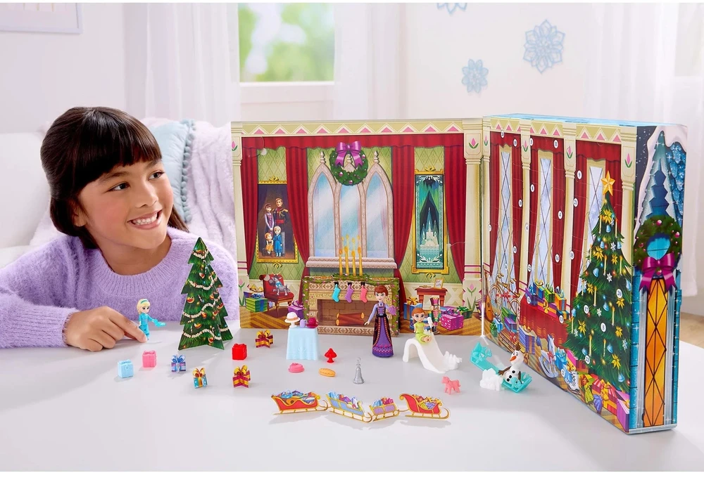 Mattel DISNEY FROZEN advento kalendorius (JLJ06)