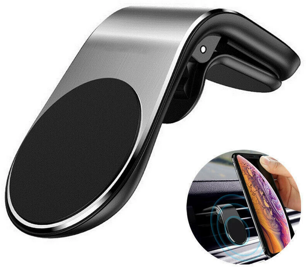 Maxlife automobilinis laikiklis ventiliacijos grotelėms MXCH-13 magnetinis sidabrinis