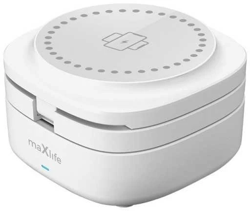 Maxlife MXWC-06 magnetinis belaidis įkroviklis 15W baltos spalvos 3in1