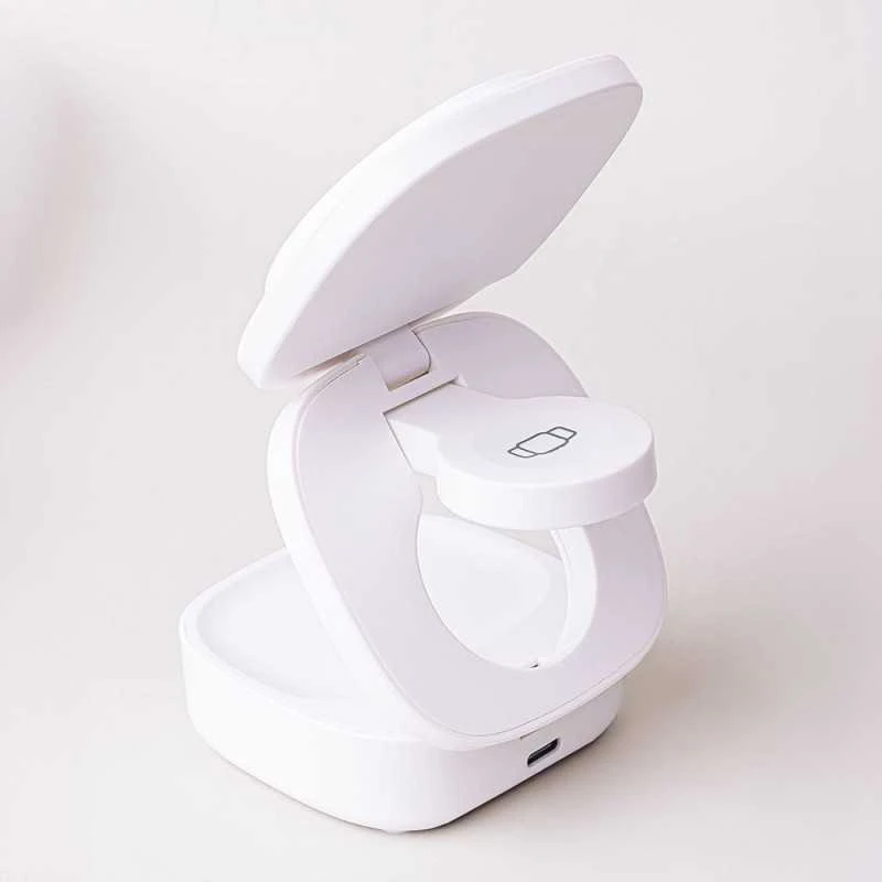 Maxlife MXWC-06 magnetinis belaidis įkroviklis 15W baltos spalvos 3in1
