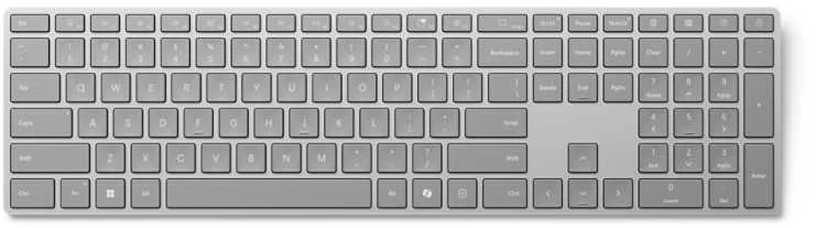 „Microsoft Surface Keyboard 2“, be klaviatūros, pilka