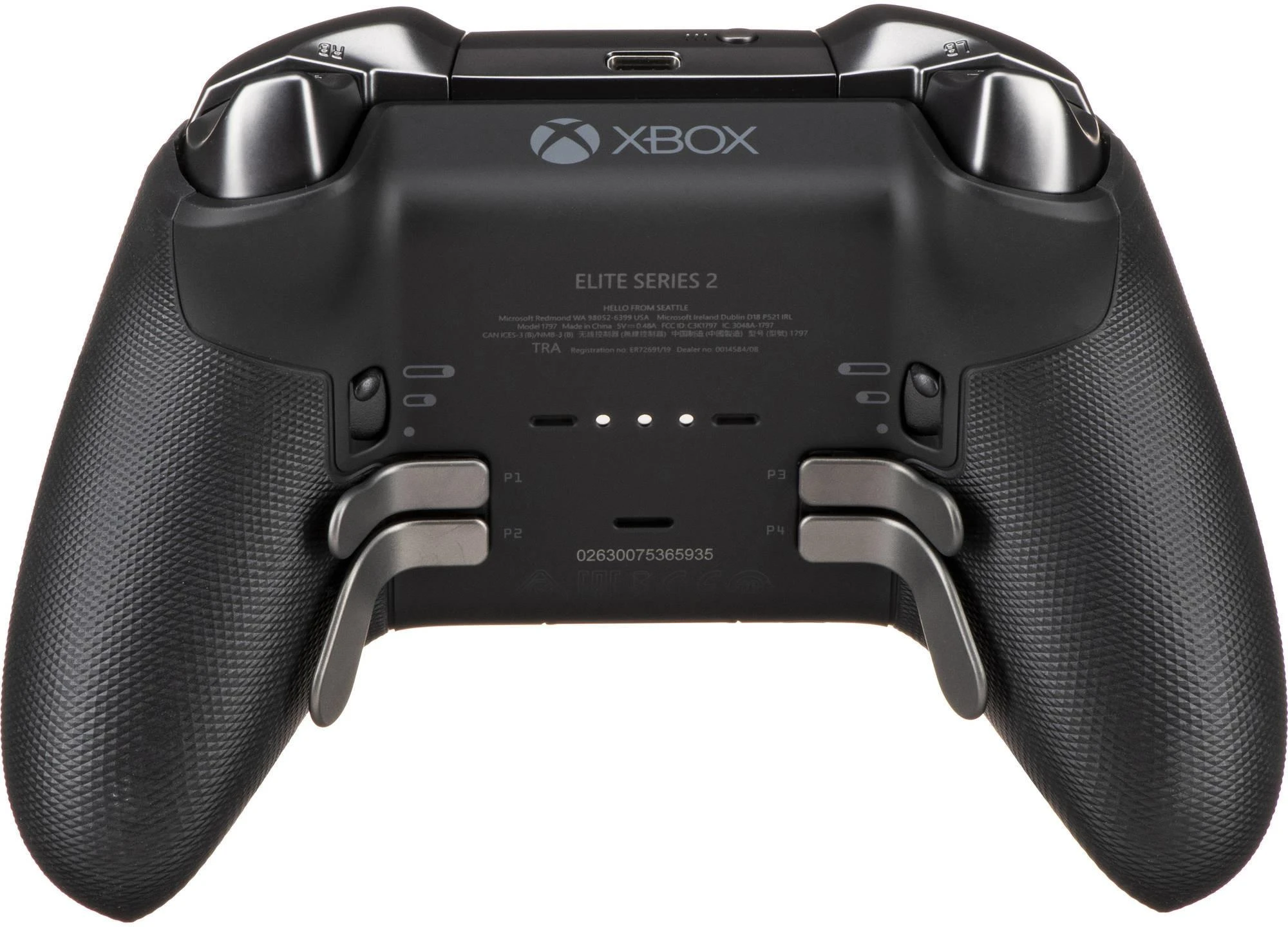 Microsoft XBOX Elite Series 2 belaidis valdiklis (juodas)