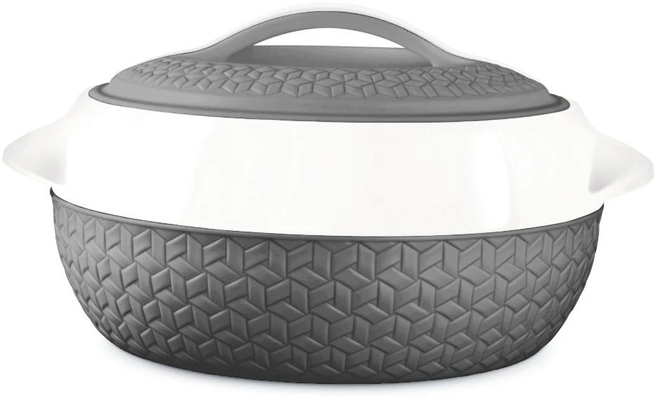 Milton casserole Matrix 3.5L, pilkas/baltas