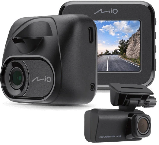 „Mio MiVue C595WD“ (T30 galinio vaizdo kamera), „Full HD“, „STARVIS“, greičio matavimo kamera | GPS | „Wi-Fi“
