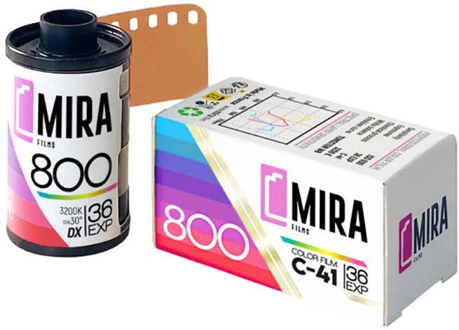 Kietasis diskas Mira filmas Color 800/36