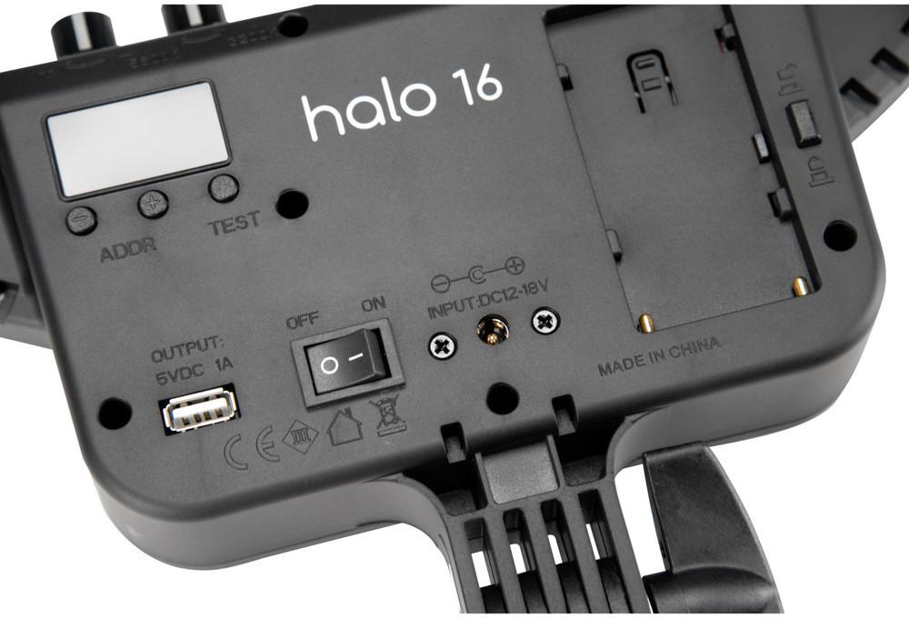 Nanlite halo16 LED žiedinė lemputė