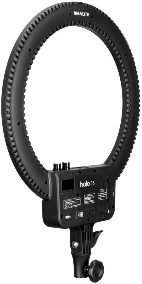 Nanlite halo16 LED žiedinė lemputė
