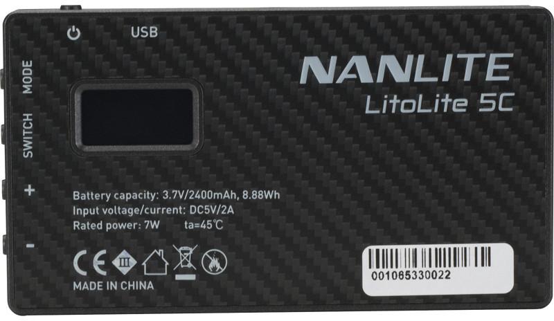 Nanlite vaizdo lemputė LitoLite 5C