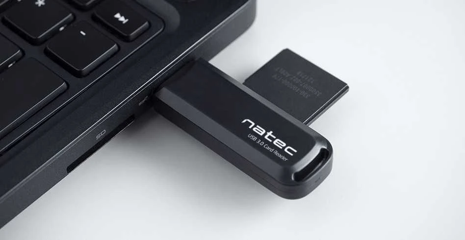 NATEC Scarab 2 Card Reader USB 3.0 SD/micro SD juodas