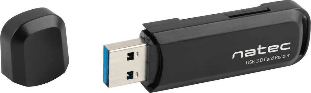 NATEC Scarab 2 Card Reader USB 3.0 SD/micro SD juodas