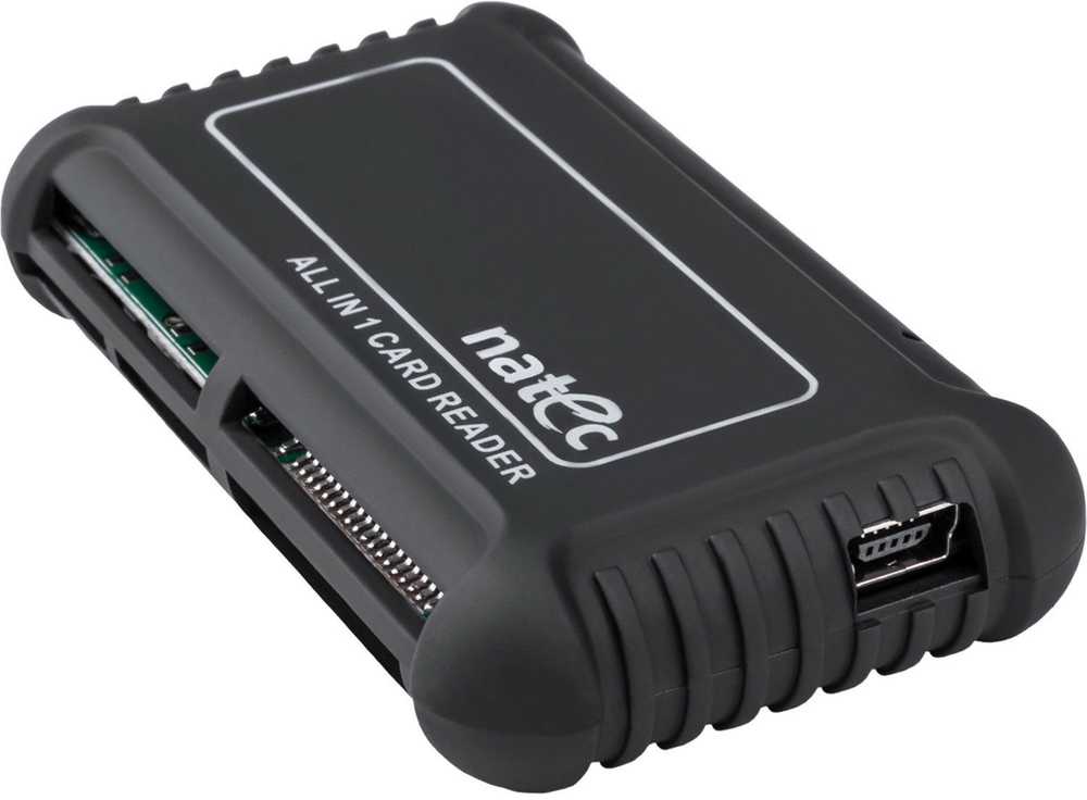 NATEC NCZ-0206 kortelių skaitytuvas „Viskas viename Beetle SDHC USB 2.0“