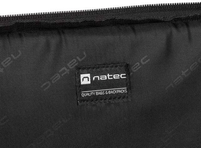 NATEC Nešiojamas kompiuteris bag Beira 15.6" juodas