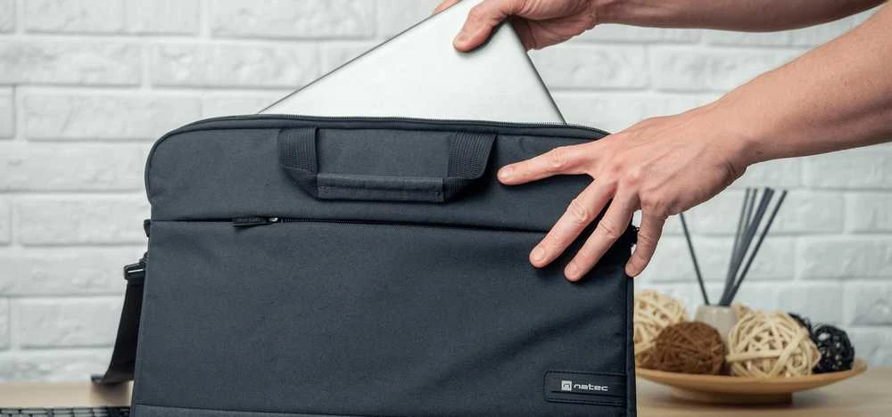 NATEC Nešiojamas kompiuteris bag Goa 15.6" juodas