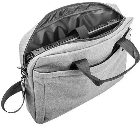 NATEC NTO-0766 Nešiojamas kompiuteris Bag MUSTELA 15.6" Pilkas