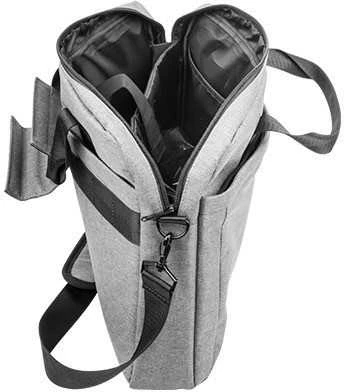 NATEC NTO-0766 Nešiojamas kompiuteris Bag MUSTELA 15.6" Pilkas