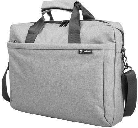 NATEC NTO-0766 Nešiojamas kompiuteris Bag MUSTELA 15.6" Pilkas