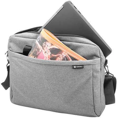 NATEC NTO-0766 Nešiojamas kompiuteris Bag MUSTELA 15.6" Pilkas